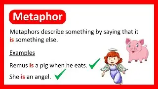 What is a METAPHOR? 😇 Learn with Examples