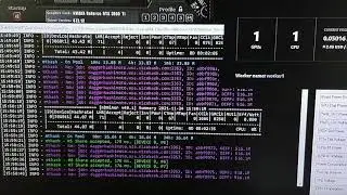 NBMiner version 40.1 - ETHASH Mining Zotac RTX 3060 ti LHR (Hynix memory) Nicehash up to 45 MH/s!