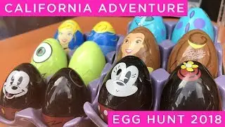 Disneyland Resort Easter Egg-stravaganza 2018! - Disney California Adventure Easter Egg Hunt