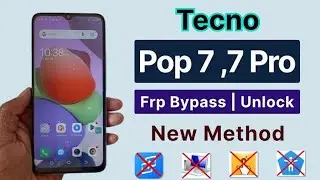 TECNO POP 7 BF6 frp bypass/ how to remove Google account from ALL NEW TECNO without PC 💯 working