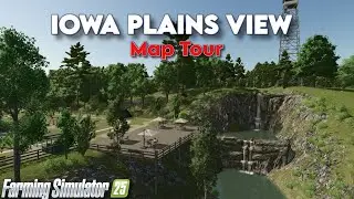 Iowa Plains View Map Tour | Farming Simulator 25