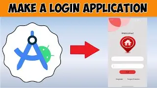 Login Page UI Design in Android Studio  Java XML (Part 1)