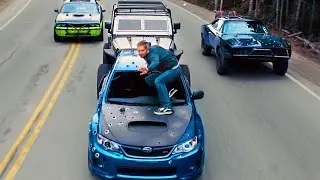 Camion con mitragliatrici contro supercar | Fast & Furious 7 | Clip in Italiano