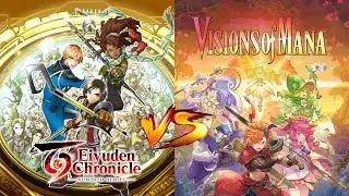 Visions of Mana vs Eiyuden Chronicle: Hundred Heroes - QUAL O MELHOR RETORNO DE JRPGs CLÁSSICOS?