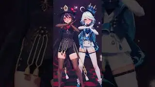 【Genshin Impact MMD／4K／60FPS】Hu Tao，Furina