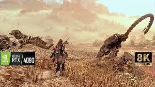 [8K UHD] Jaw-Dropping Visuals ➤ Horizon Forbidden West Ray Tracing Mod Reshade on RTX 4090!