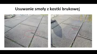 Jak usunąć smołę z kostki brukowej? Jak doczyścić kostkę brukową z zabrudzeń? Doczyszczona.pl