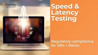 Speed & Latency Testing Demo for ISPs