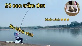 Thiên Xuyên Fishing - Buổi đi test cần trắm đen lại cuốn ổ giật cháy nách