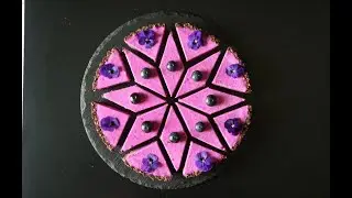 How to make Pink Pitaya raw vegan cake