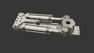 Boat Rudder Machine Animation I Blender I myko