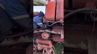 Завели дт-75! 