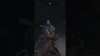 甲冑武者がフリーズした Armored warrior who abandoned the fight #隻狼 #sekiro