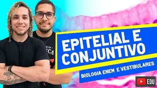 TECIDO EPITELIAL E CONJUNTIVO - AULA 8 ISOLADA DE BIOLOGIA ENEM E VESTIBULARES