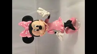 Como Modelar a Minnie Mouse Passo a Passo COMPLETO | Porcelana Fria | Biscuit | Massa de EVA