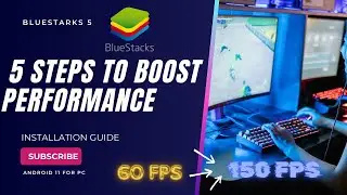 INSTALL BLUESTACKS FOR LOW END PC AND 5 STEPS TO BOOST ANDROID EMULATOR PERFORMANCE