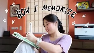 How I Memorize Everything In Medical School 📓 (Easy Tips and Memorization Techniques!)