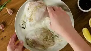 Курица в кефирно-имбирном маринаде