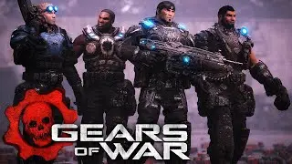 Gears of War Campaign Gameplay Full Game Walkthrough No Commentary! (PC 4K60FPS)