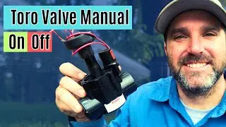 How to Manually Operate a Toro Sprinkler Valve | A Quick Guide