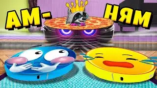 🤖 ПЫЛЕСОСЫ ГИГАНТЫ! СИМУЛЯТОР ПЫЛЕСОСА В ROBLOX Енотик Стив