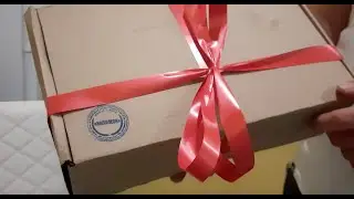 Распаковка подарка нашим партнером)