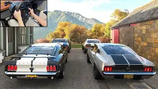 One Last Cruise In Forza Horizon 4! Muscle Car Convoy - Thrustmaster T300RS gameplay