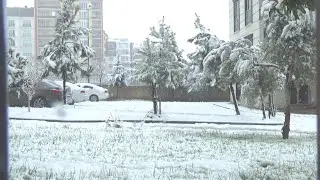 5 Şubat 2023 - Kahta'da kartpostallık kar manzaraları