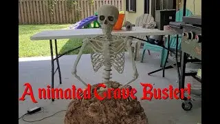 Grave Buster Animated Halloween Prop