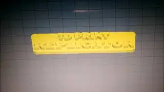 membuat text 3d printer