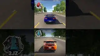 SKYLINE vs SUPRA SOUNDS 🔊#shorts #carparkingmultiplayer