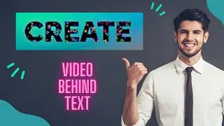 How To Put a Video Behind Text in Camtasia