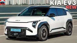 All New 2025 KIA EV3 - FIRST Review, interior & exterior