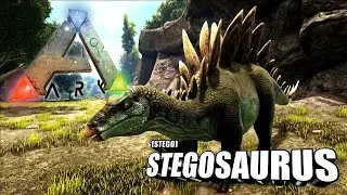 Taming A Stegosaurus (Stego) | Ark Survival Evolved | The Island