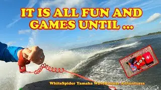 Jet Ski on Orange Lake, Florida...High speed crash off a 2021 Yamaha VX WaveRunner HO
