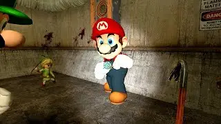 Mario is back playing Gmod