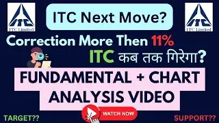 ITC Fundamental + Chart Analysis Video 2024 | ITC Next Move?? Targets??