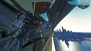 MSFS - Darkstar COCKPIT ONLY FULL FLIGHT | Minneapolis - Chicago | 4K60