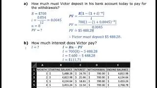 MAP4C - 7.2 - The Present Value of an Annuity - VIDEO