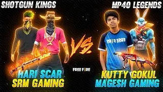Kutty Gokul & Magesh Gaming ||vs|| Srm Gaming & Hari Scar || Clash Squad 😍 // Tamil FreeFire