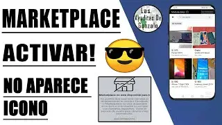Solución: No aparece el icono Marketplace en Facebook  ✅