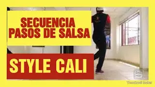 #2 CLASES DE SALSA CALEÑA -SECUENCIA DE PASOS DE SALSA