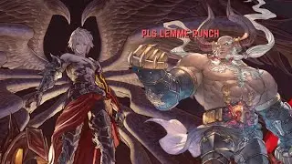 GBF Relink: A buff man trying to punch Lucilius (The Final Vision)