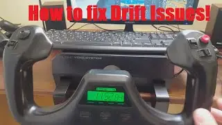 How to fix 'Drift' Issues on your Logitech Flight Yoke System!
