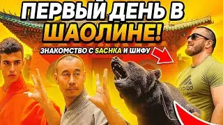 Chechen in Shaolin Monastery | Day One | Meeting Shifu and Sashka!!!