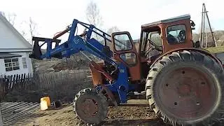 Установка ПКУ-0.8 на Т-40, а так же усиление, + ПРОВЕРКА МЕХАНИЗМА