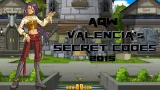 AQW - Valencia's Secret Codes 2015