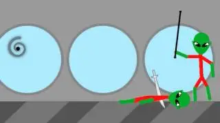 2D animation aliens for fighting I man