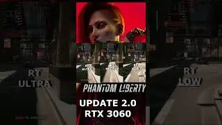 Cyberpunk 2077 UPDATE 2.0 RTX 3060 RT ON TEST 