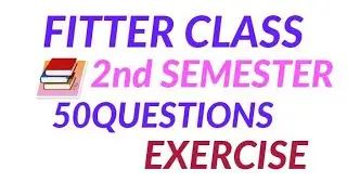 Fitter with all trades important question in examination